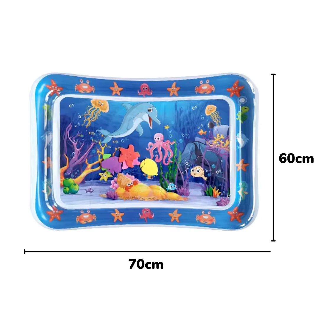Tapis d’eau sensoriel – jeu et stimulation pour bébé