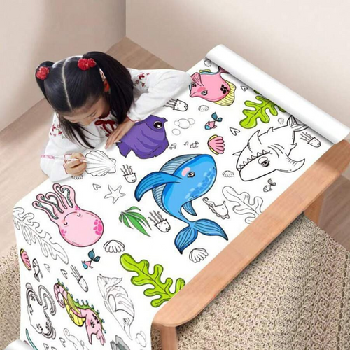 Rouleau de Coloriage Educatif