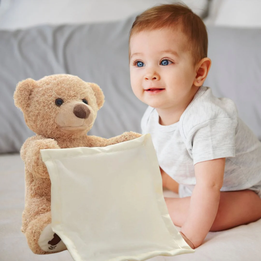 Ourson coucou – l’ours qui joue à cache‑cache