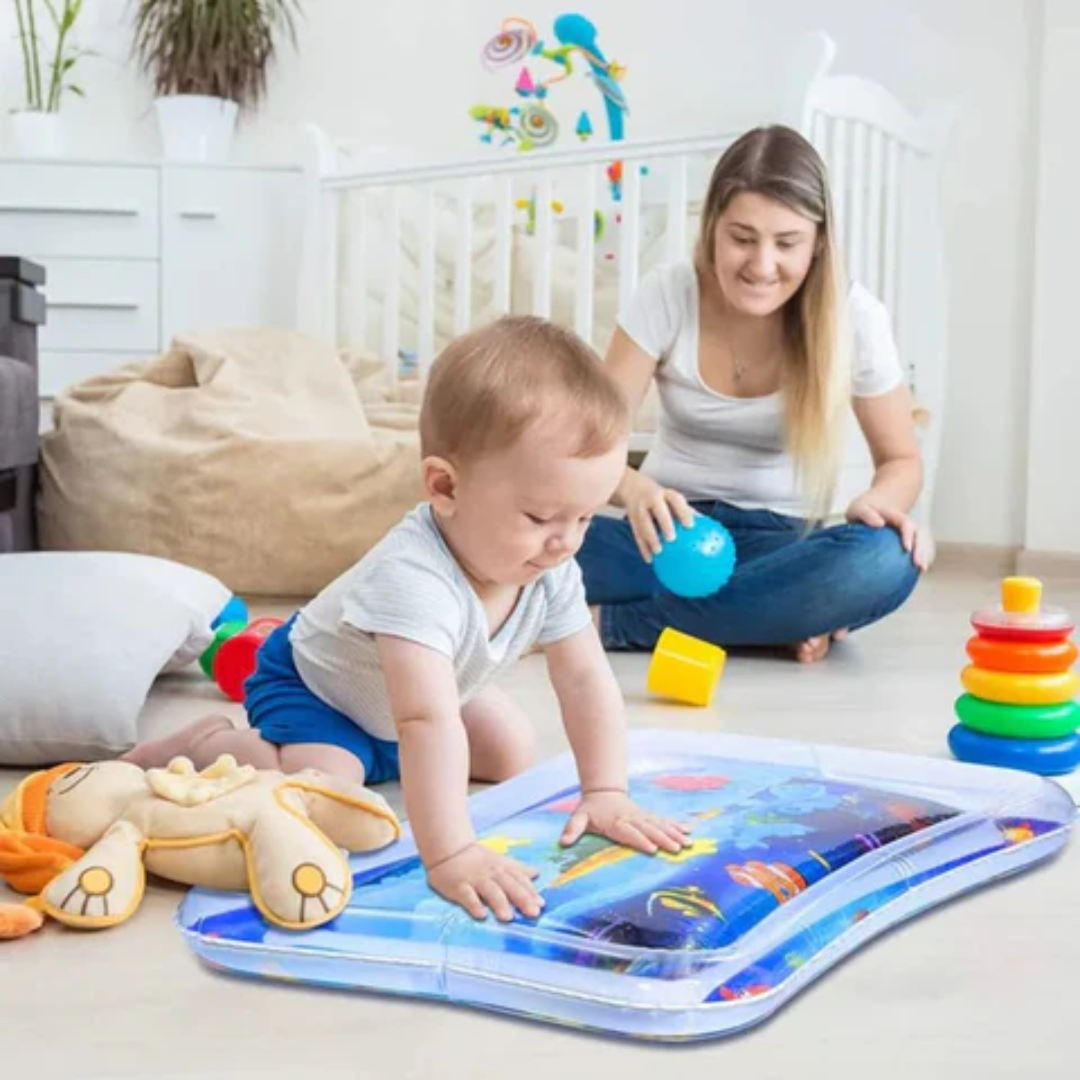 Tapis d’eau sensoriel – jeu et stimulation pour bébé