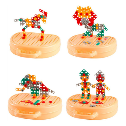 Boîte à outils Montessori – apprendre à réparer et à construire