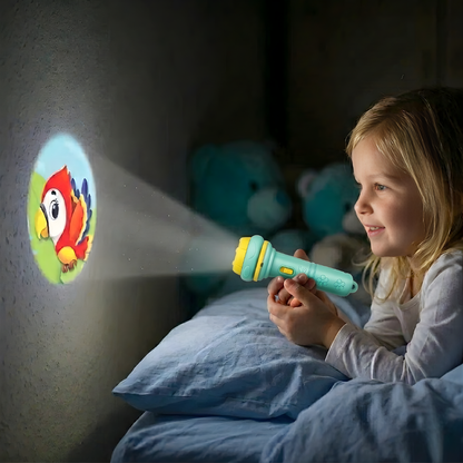 Lampe Projecteur d'Histoires Enfant - 10 Disques (80 Images