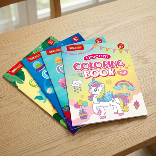 Livre de Coloriage et Calquage de 16 Pages : Choisissez votre Thème