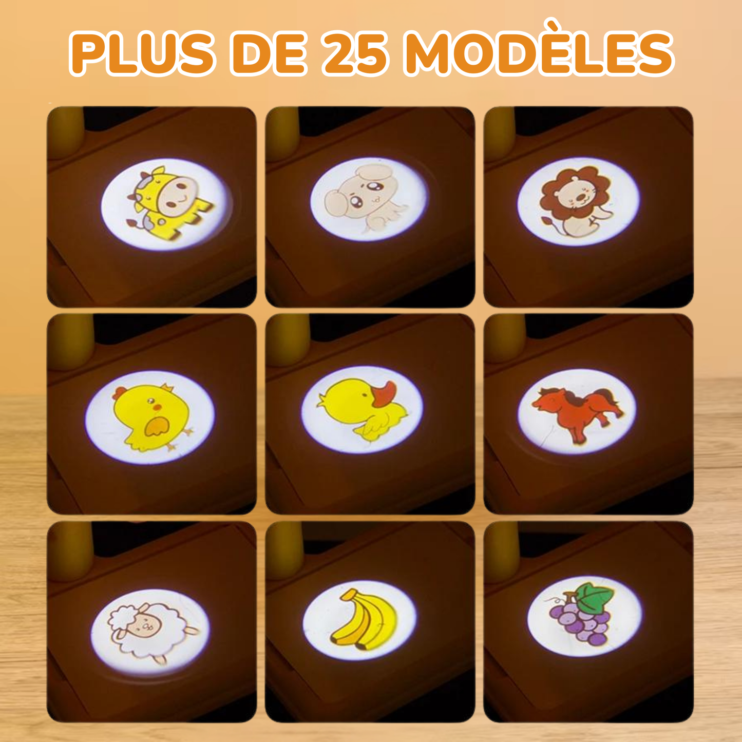 Table Kids : La Table Projecteur de Dessin Girafe Magique