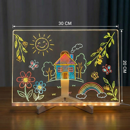 GlowPad Kids : Le Tableau de Dessin Lumineux