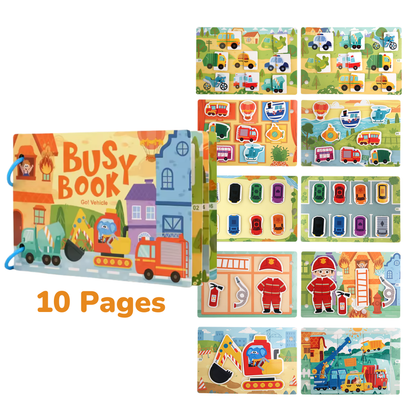 Busy Book - Interactive Montessori Learning Book