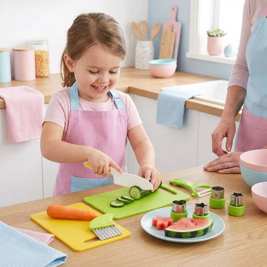 Child-Friendly Kitchen Cutting Set – Safe & Fun for Young Chefs