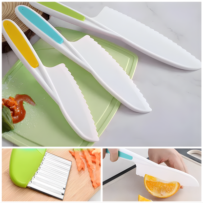 Child-Friendly Kitchen Cutting Set – Safe & Fun for Young Chefs