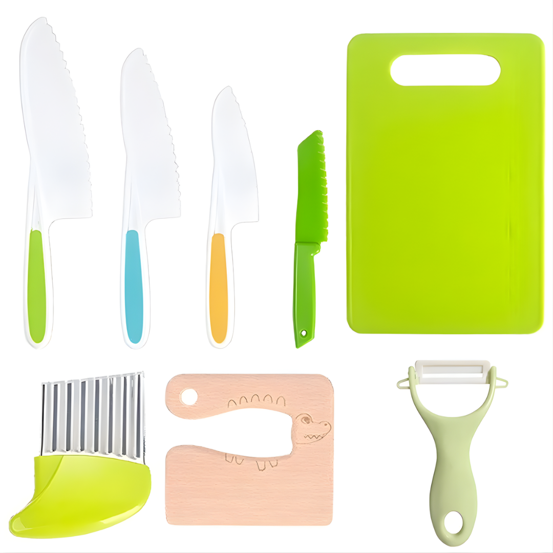 Child-Friendly Kitchen Cutting Set – Safe & Fun for Young Chefs