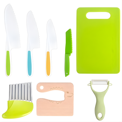 Child-Friendly Kitchen Cutting Set – Safe & Fun for Young Chefs