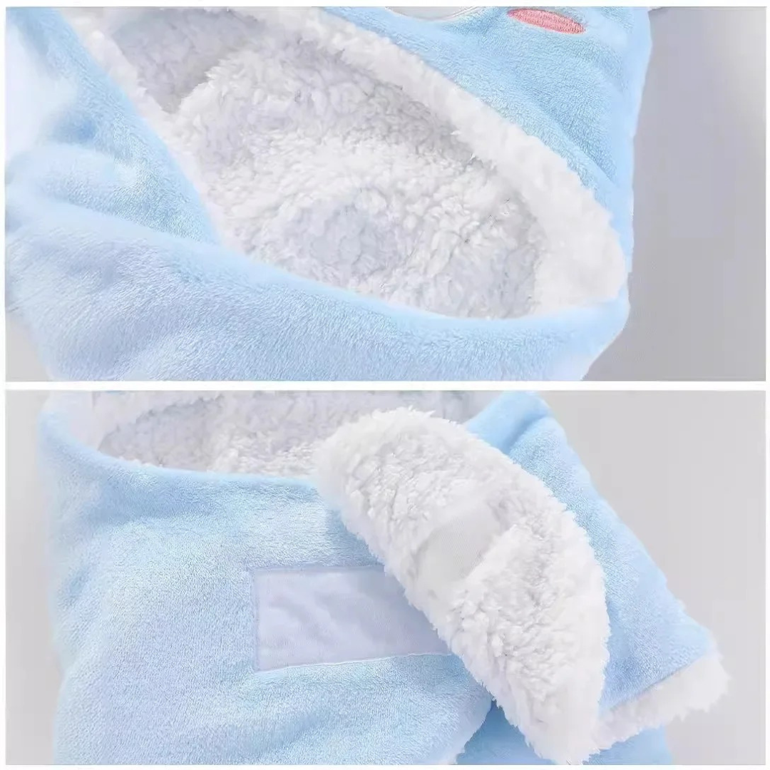 Cloud-Soft Baby Swaddle - Cosy Hooded Sleep Wrap