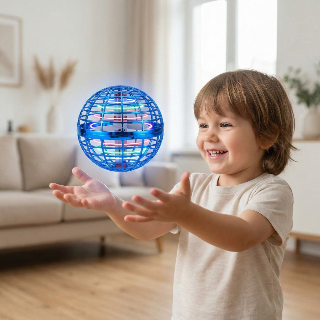 Cosmic LED Flying Orb | Hand-Controlled Interactive Spinner