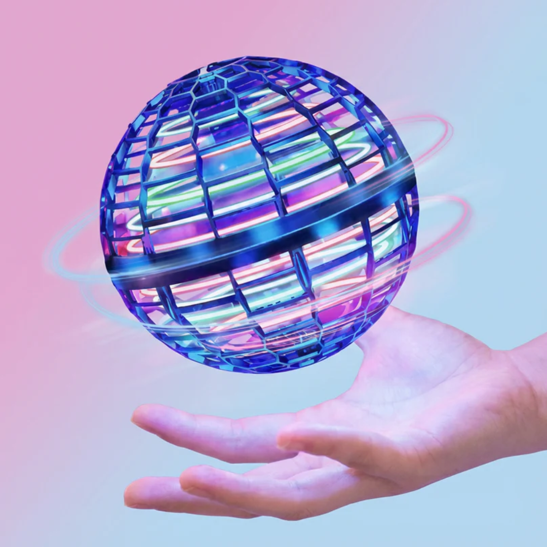 Cosmic LED Flying Orb | Hand-Controlled Interactive Spinner