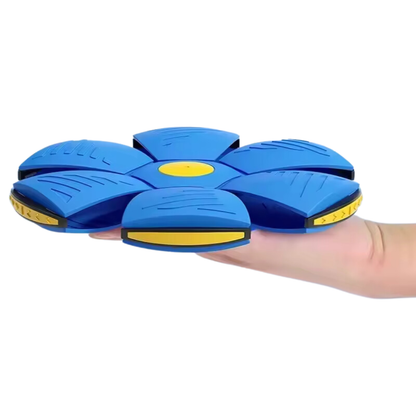 Magic Flying Saucer Ball - Deformable Elastic Bouncing Disc