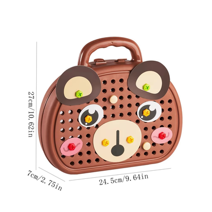 Montessori Tool Kit - 3D Creative Building & Drill Set