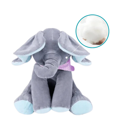 Musical Elephant - Interactive Peek-A-Boo Plush