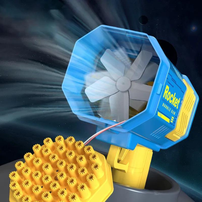 Rocket Bubble Bazooka - LED Multi-Hole Blaster