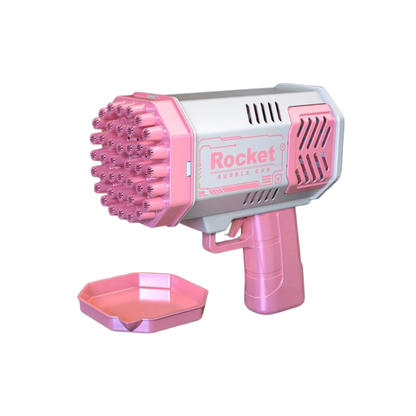 Rocket Bubble Bazooka - LED Multi-Hole Blaster