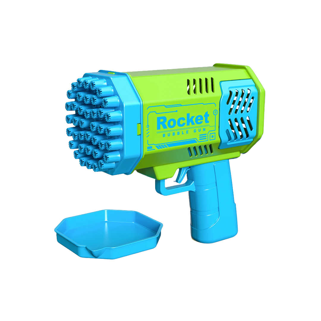 Rocket Bubble Bazooka - LED Multi-Hole Blaster