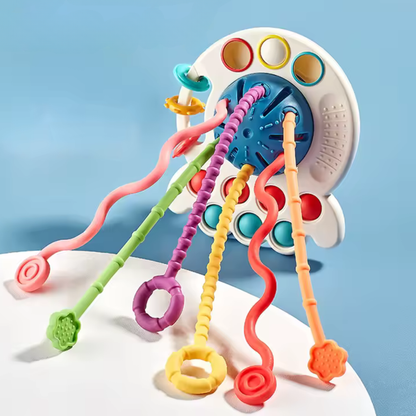 Sensory Octopus - Silicone Baby Teether Toy