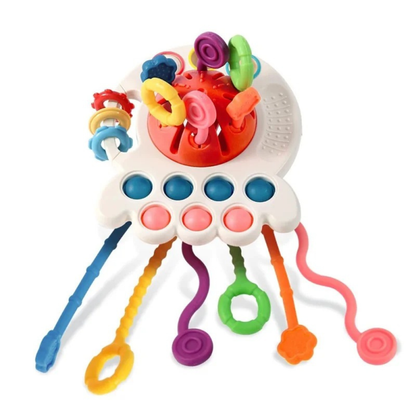 Sensory Octopus - Silicone Baby Teether Toy
