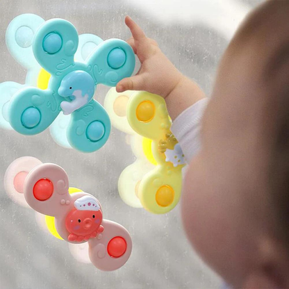 Sensory Suction Bath Spinner Toys