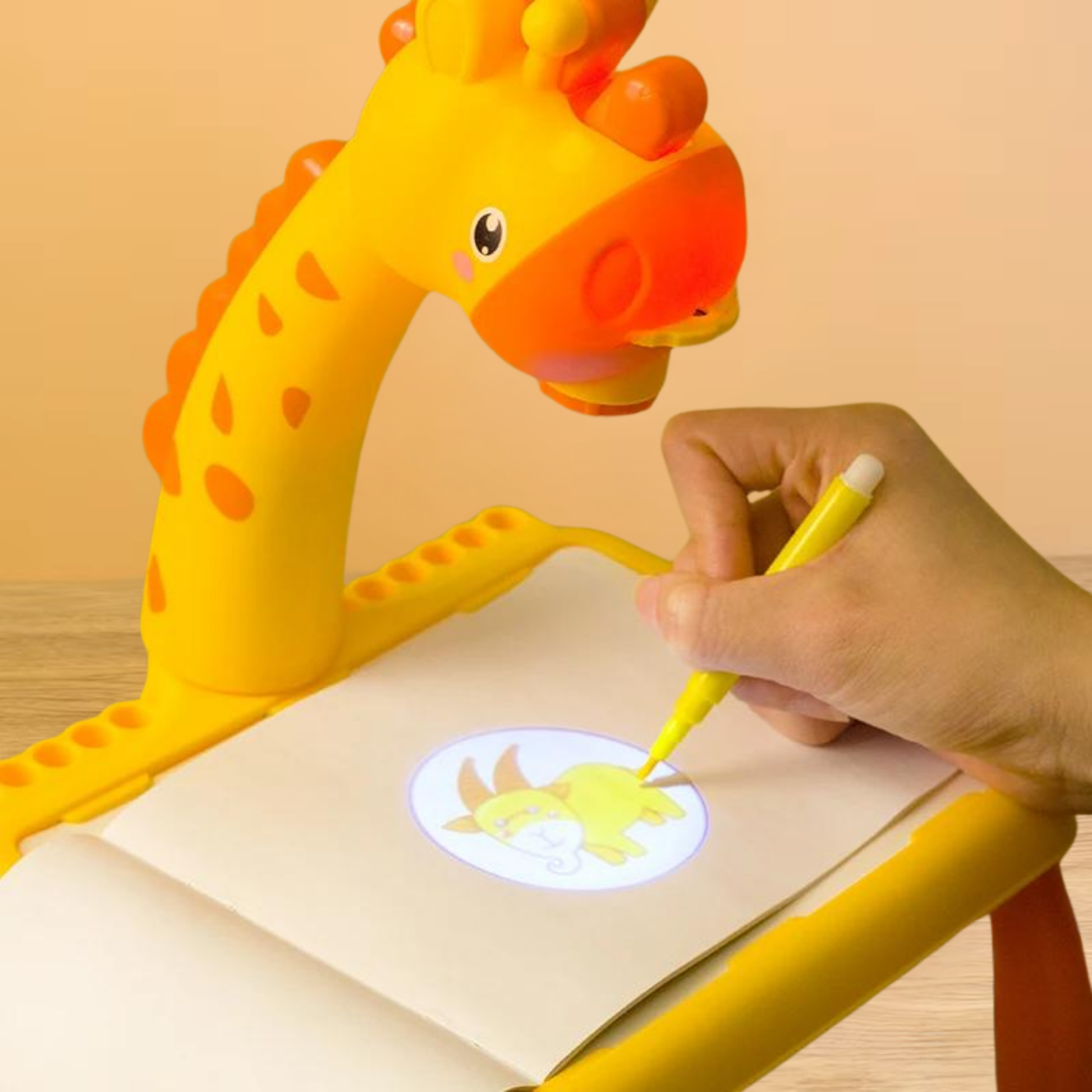 Table Kids - Giraffe Drawing Projector Table